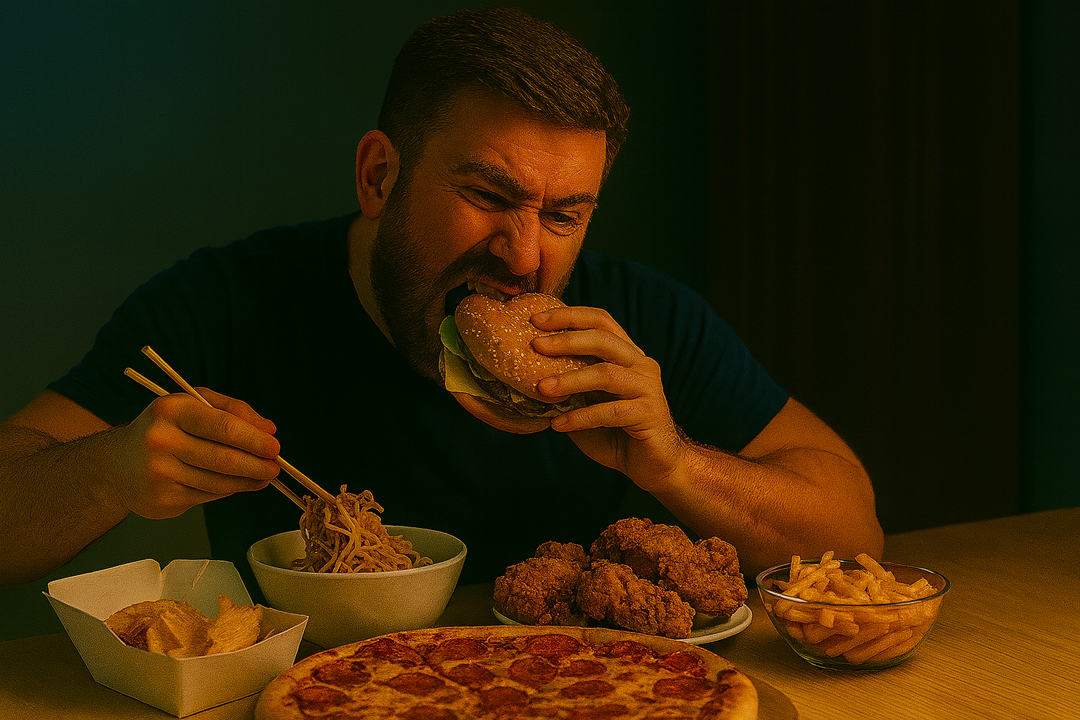 夜 食欲 止まらない