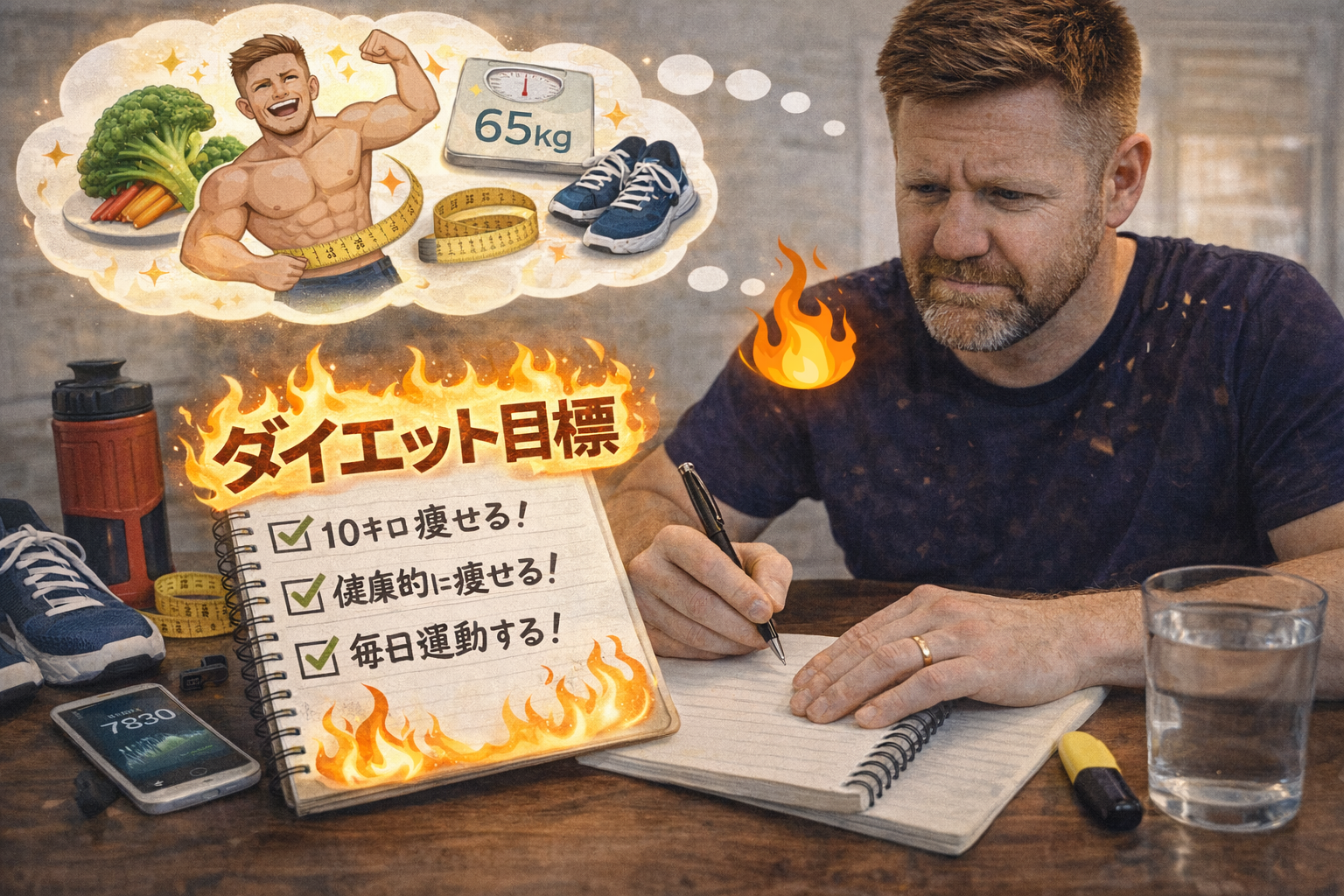 ダイエット　目標