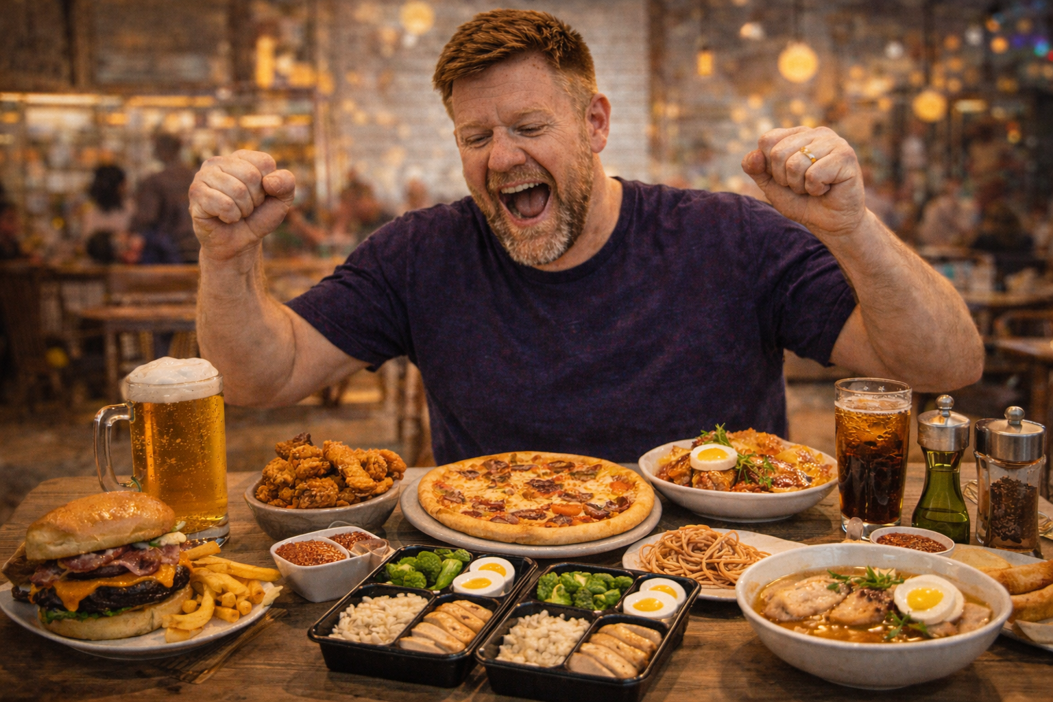 ダイエット　外食